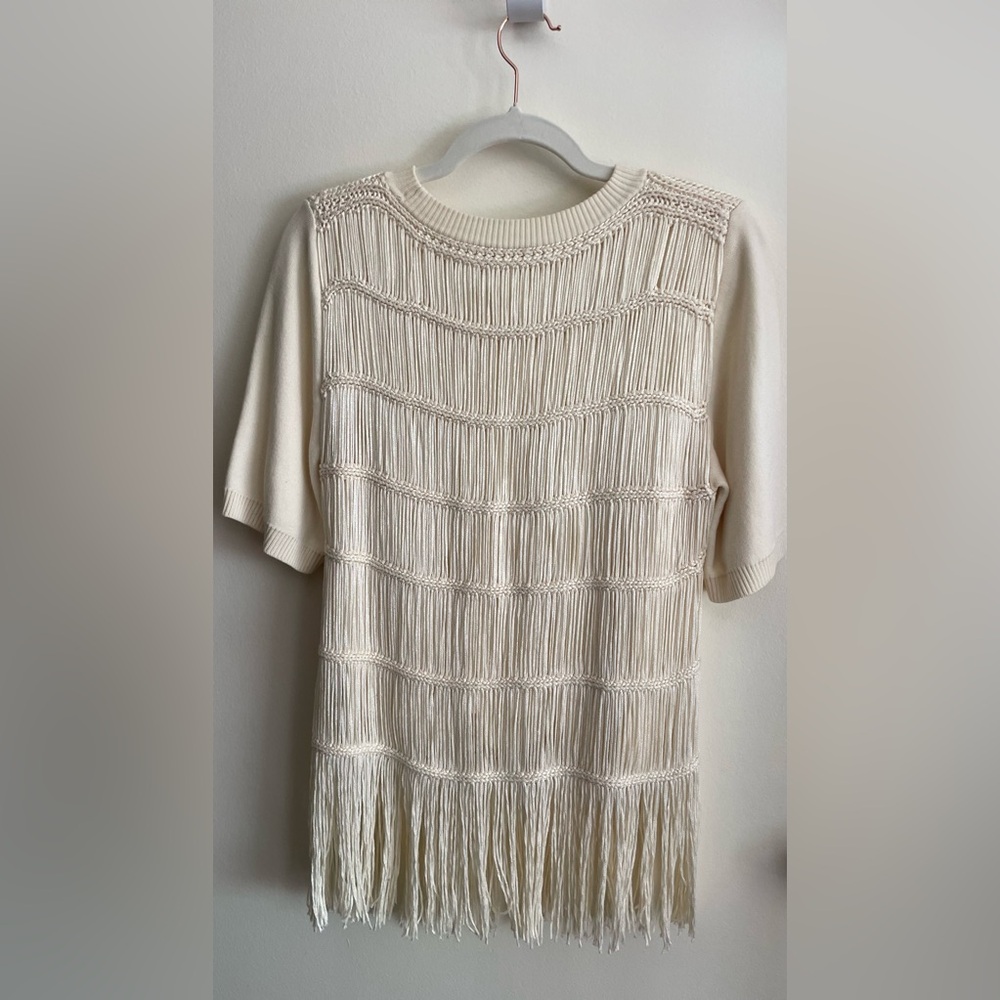Jonathan Simkhai Delphine Macrame Top - image 4